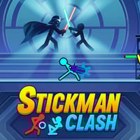 A stickman clash icon.